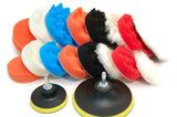(20pc) 3 and 5 Inch Combo Buffing & Polish Set