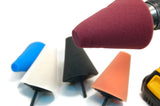 (5pc) Foam Cone Buffing & Polish Set for Drills