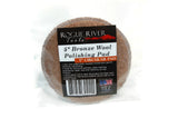 Bronze Wool Polishing Pads - 6x9" OR 5" Circular