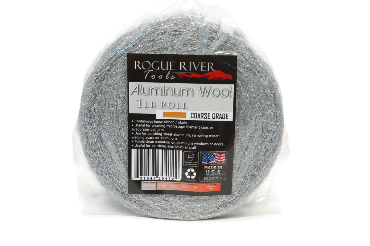  Aluminum Wool (FINE Grade) - 1lb Roll - by Rogue River