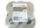 (25pc) Rogue River Tools 3" Quick-Change Sanding Discs (Type - R) (180 Grit)
