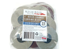 (25pc) Rogue River Tools 3" Quick-Change Sanding Discs (Type - R) (180 Grit)