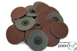 (25pc) Rogue River Tools 3" Quick-Change Sanding Discs (Type - R) (180 Grit)