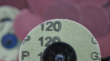 (25pc) Rogue River Tools 3" Quick-Change Sanding Discs (Type - R) (180 Grit)
