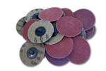 (25pc) Rogue River Tools 3" Quick-Change Sanding Discs (Type - R) (180 Grit)
