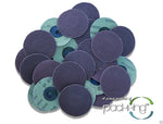 (25pc) Rogue River Tools 3" Quick-Change Sanding Discs (Type - R) (180 Grit)