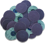 (25pc) Rogue River Tools 3" Quick-Change Sanding Discs (Type - R) (180 Grit)
