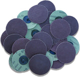 (25pc) Rogue River Tools 3" Quick-Change Sanding Discs (Type - R) (180 Grit)