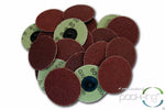 (25pc) Rogue River Tools 3" Quick-Change Sanding Discs (Type - R) (180 Grit)