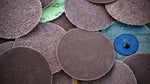 (25pc) Rogue River Tools 3" Quick-Change Sanding Discs (Type - R) (180 Grit)