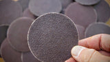 (25pc) Rogue River Tools 3" Quick-Change Sanding Discs (Type - R) (180 Grit)
