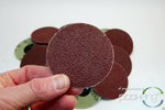 (25pc) Rogue River Tools 3" Quick-Change Sanding Discs (Type - R) (180 Grit)