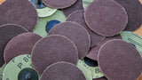(25pc) Rogue River Tools 3" Quick-Change Sanding Discs (Type - R) (180 Grit)