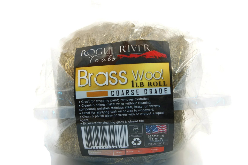 Brass Wool 1lb Rolls – Rogue River Tools
