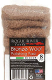 Rogue River Tools Bronze Wool Pads (8pc) Medium