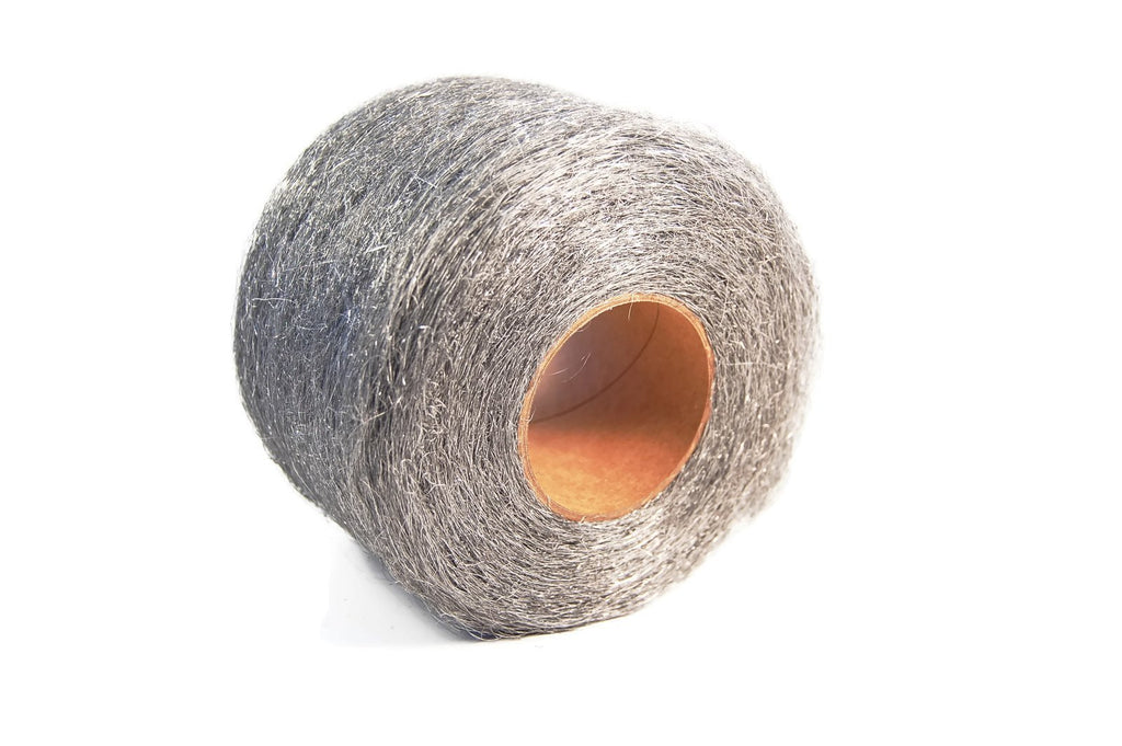 Fine #434 Stainless Steel Wool, 5-lb reel, 6 reels/cs